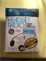 GE Radio headset