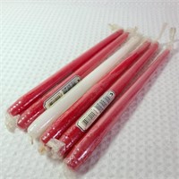 Set of 6 New Taper Candles