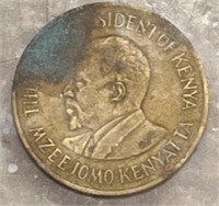 Kenya Shilling - 1974; 10 Cent Coin