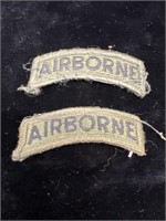Vintage US Army Tab Airborne Patch