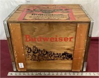 Vintage Wooden Anheuser Busch Budweiser Crate