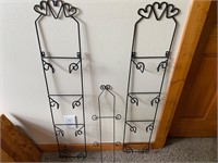 3 Piece Metal Plate Wall Hangers