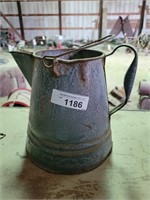Vintage Galvanized Coffee Pot