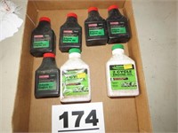 BOX OF TWO CYCLE OIL