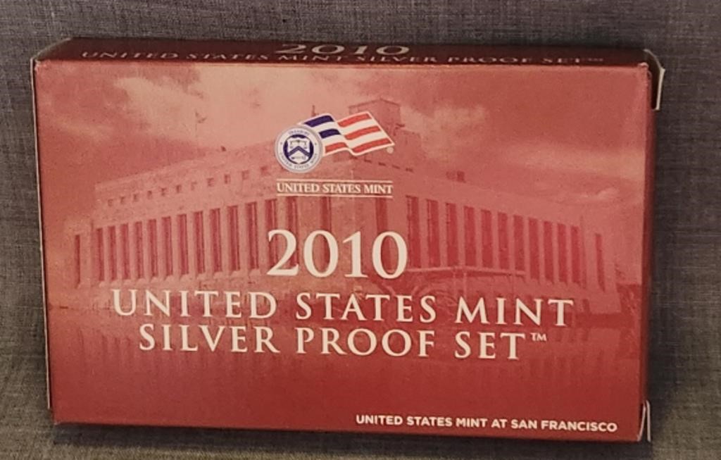 2010 United States Mint Silver Proof Set