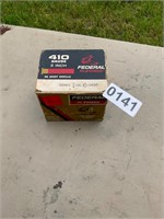 Federal 410 shells- 3”- full box