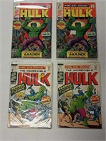 4 Incredible Hulk Special comics. Including: 2
