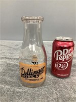 Dellinger Dairy Bottle   Jeffersonville, IN