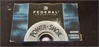 3 packages Federal ammunition buckshot, 5