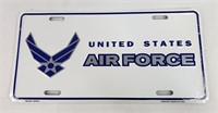 U.S. Air Force Metal License Plate