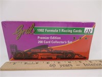 1992 Grid Formula-1 racing Premier 200 cards