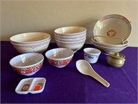Ceramic & Melamine Rice Bowls