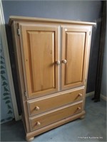 Bleached Pine Armoire