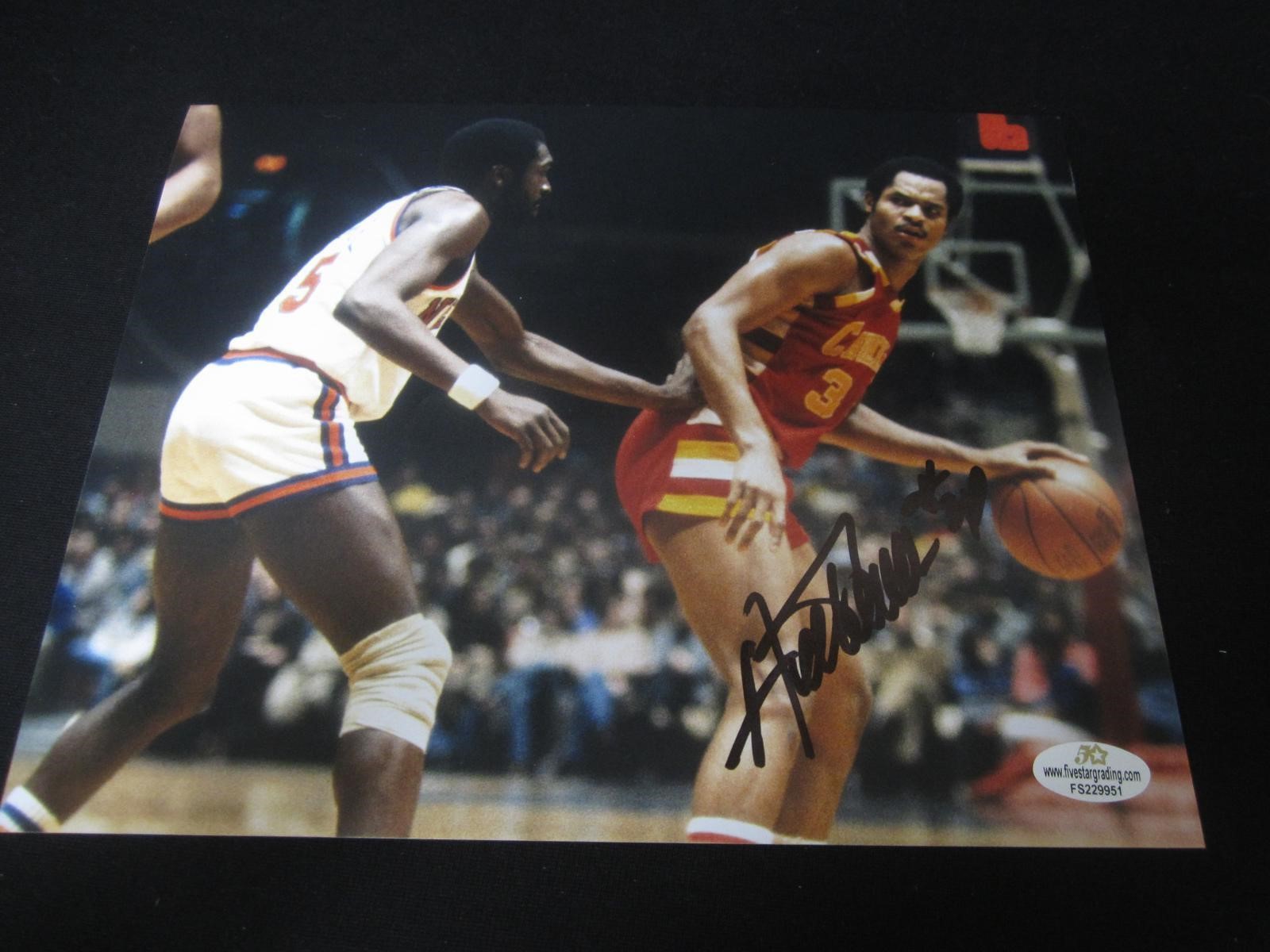 Austin Carr Signed 8x10 Photo FSG Witnessed