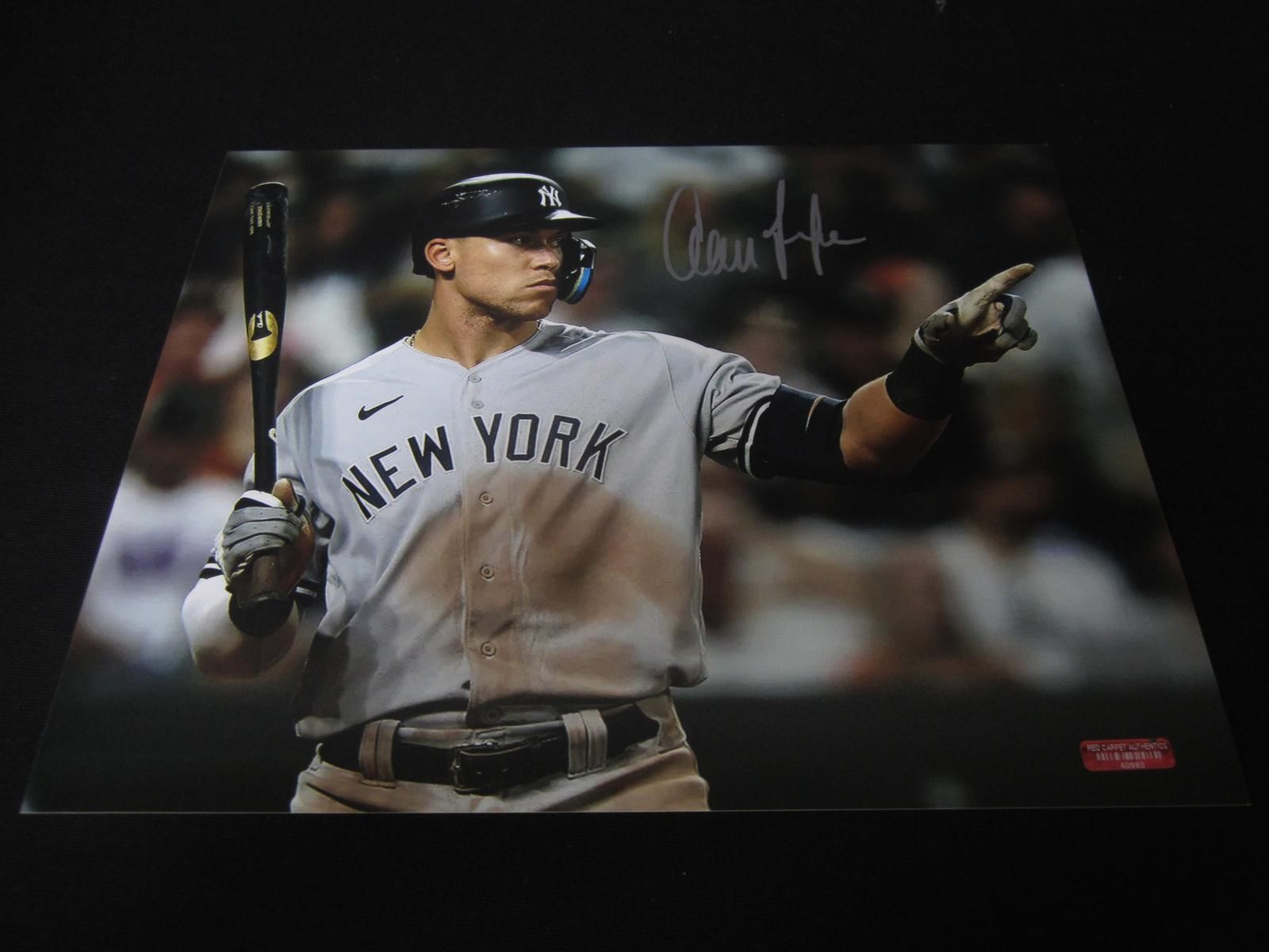 Aaron Judge Signed 8x10 Photo RCA COA