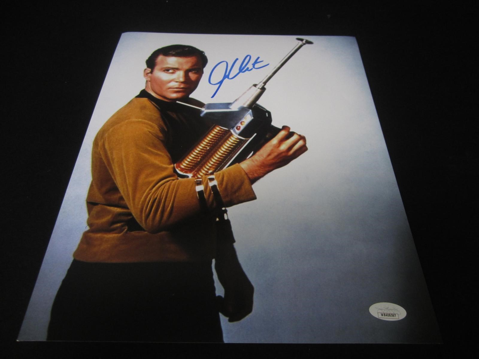 William Shatner Signed 11x14 Photo JSA Witnessed