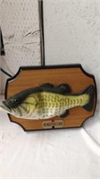 Big mouth Billy Bass singing fish wall mount or