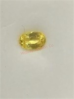 .63CT YELLOW BERYLL SAPPHIRE