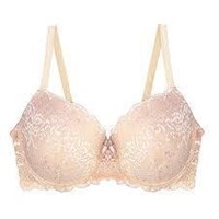 MIERSIDE Women's Plus Size Lace Demi Bra