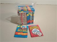 21 Sealed Pks 1990-91 Fleer Baseball Cards