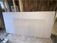 4-SHEETS OF 1/2" DRYWALL & 2 SHEETS OF HARDIEBACK