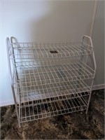 Wire Metal 4 Tier Shoe Storage Rack