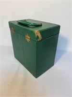 Green Vintage 45 Record Case