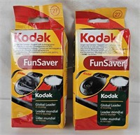 2 Nos Kodak Fun Saver Disposible Cameras