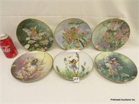 6 Villeroy & Boch China Collector Plates