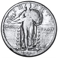 1924-S Standing Liberty Quarter NICELY CIRCULATED