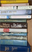 Lot of 12 HB Books, Mary Stewart, Archer, O’Hara +