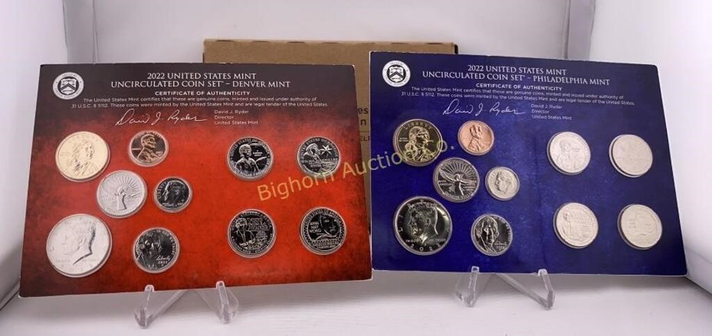 2022 US Mint Uncirculated Coin Set