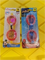 Mickey & spiderman googles