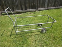 Metal cart frame