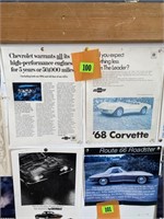 1968 Corvette magazine inserts, 2