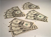 (16) Consecutive $1 Bills