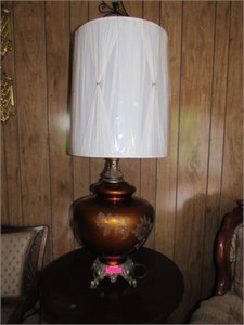 Large Hollywood Regency Style Table Lamp
