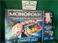 Monopoly Super Electronic Banking Sealed New