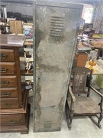 Vintage metal locker