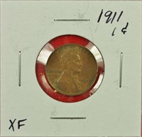 1911 Lincoln Cent XF