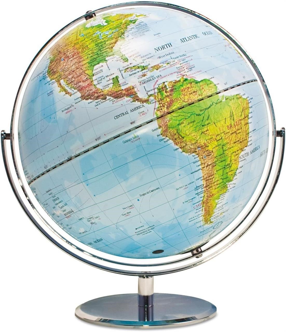 Advantus 12 Inch Desktop World Globe