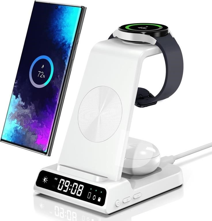 $52 Wireless Charger for Samsung, 3 in 1 Wireless