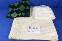 VARIETY OF TWIN & KING BEDDING ITEMS