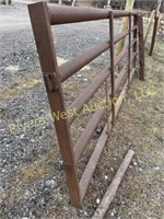 Heavy duty metal gate 135" long