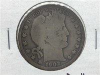 1902-O Barber Half Dollar