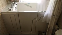 Safe Step Walk in Tub approx 58 1/2 wide jetted