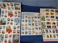 3 Sheets Wildlife Stamps