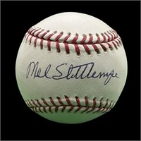 Mel Stottlemyre New York Yankees Signed Baseball