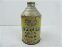 Vintage Kingsbury Pale Beer Cone Top Can