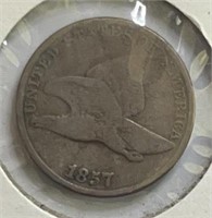 1857 Flying Eagle Cent